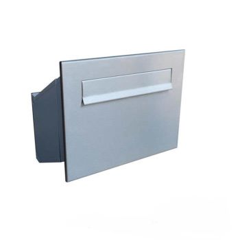 D-241 XXL stainless steel through wall letterbox...