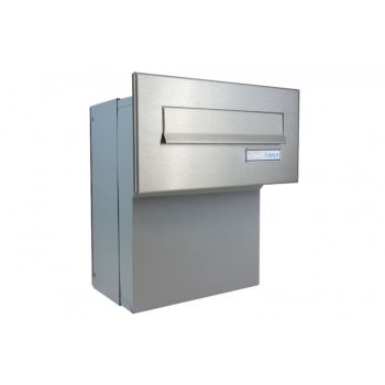 F-046 stainless steel through the wall letterbox...