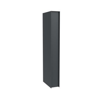 FENIX small free-standing design parcel box and letterbox RAL 7016 anthracite