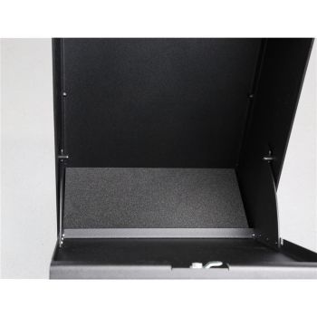 DROPBOX Design Paketbox RAL 9005 Tiefschwarz matt Small