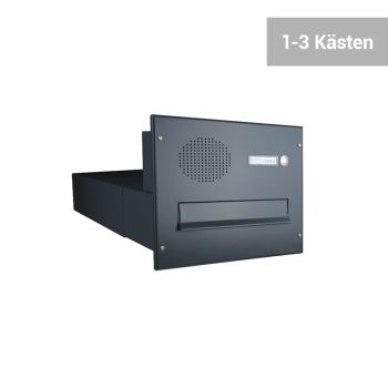 B-042 Wall-mounted mailbox system (1-3-fold) with...