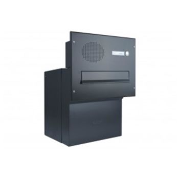 F-042 XXL wall pass-through letterbox with bell &amp;...