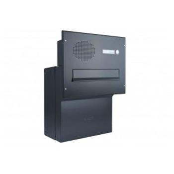 F-04 Through the wall letterbox with bell and intercom preparation and variable depth