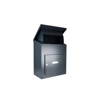 M smart parcel box in RAL 7016