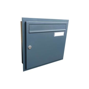 A-01 Flush-mounted anthracite letterbox (RAL 7016)