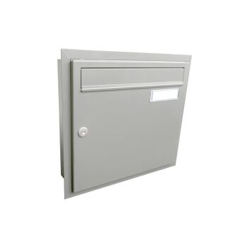 A-01 Unterputz Briefkasten Fenstergrau (RAL 7040)