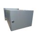 XXL Edelstahl Mauerdurchwurf Briefkasten mit 2 Tastern - T: 39-62 cm - B-242