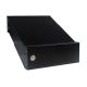 D-041 black (RAL 9005) through wall letterbox (variable depth)