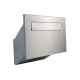D-241 Cassetta postale passante a muro XXL in acciaio inox (profondità: 23-38 cm)