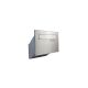 D-241 XXL stainless steel through wall letterbox (variable depth)
