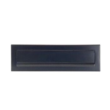C-050 anthracite fence pass-through letterbox (RAL 7016)