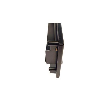 C-050 anthracite fence pass-through letterbox (RAL 7016)