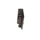 C-050 anthracite fence pass-through letterbox (RAL 7016)