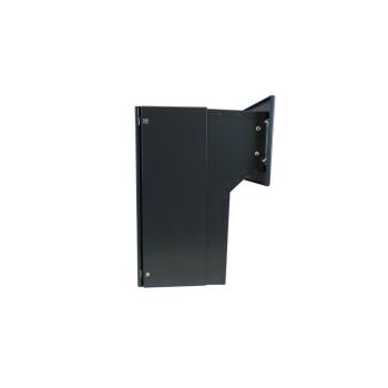 F-04 Through-the-wall letterbox in anthracite RAL 7016 with nameplate