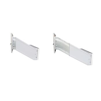 D-041 Cassetta postale passante a muro in acciaio inox con targhetta portanome (profondità: 23-38 cm)