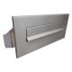 D-041 stainless steel through wall letterbox (variable depth)