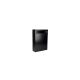 C-050 Cassetta postale passante a recinzione in colori RAL nero RAL 9005