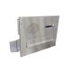 D-041 Stainless steel through-the-wall letterbox with bell & intercom screen