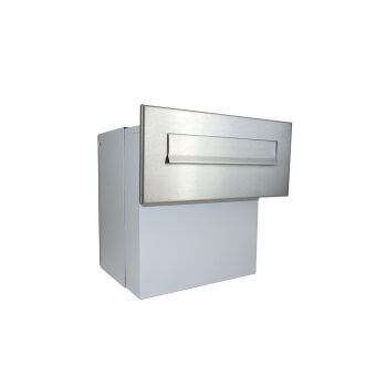F-042 XXL stainless steel wall letter box without name plate