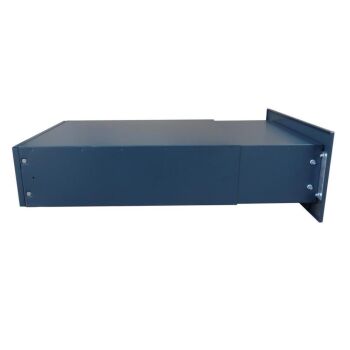 Mauerdurchwurf Briefkasten in RAL 7016 - T: 39-62 cm- B-042