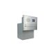 F-042 XXL stainless steel wall-mounted letterbox with 2 bells, intercom screen