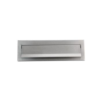 C-050 stainless steel fence pass-through letterbox