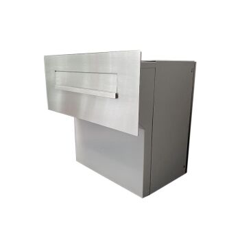 Cassetta postale FLAT Design in acciaio inox FX-04 senza targhetta