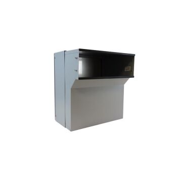 Cassetta postale FLAT Design in acciaio inox FX-04 senza targhetta