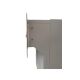 Cassetta postale FLAT Design in acciaio inox FX-04 senza targhetta