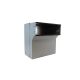 Cassetta postale FLAT Design in acciaio inox FX-04 senza targhetta