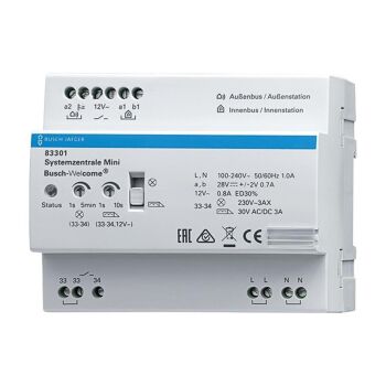 Busch-Jäger-Welcome® Systemzentrale Mini 83301