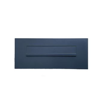 FLAT Design wall pass-through mailbox CDX-4 without nameplate (160x350 mm) in RAL 7016