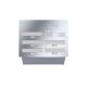 LEABOX cassetta postale passante a muro con citofono in acciaio inox 1-6 posti