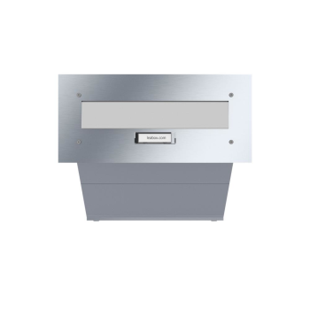 LEABOX through-wall mailbox in stainless steel 1-6 slots