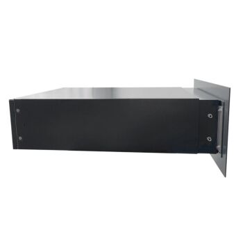 FLAT Design Durchwurfbriefkasten in RAL 7016 - T: 39-62 cm- BX-042