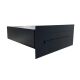 FLAT Design Durchwurfbriefkasten in RAL 7016 - T: 39-62 cm- BX-042