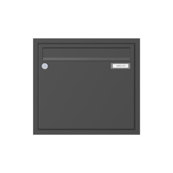 LEABOX Unterputzbriefkasten in RAL 9005 - sofort lieferbar