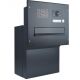 Kamera Durchwurf Briefkasten in RAL 7016 - T: 18-27 cm - F-046