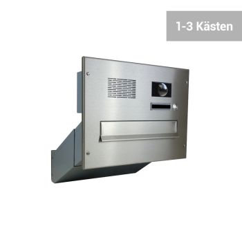 D-042 Stainless steel camera through-the-wall letterbox...