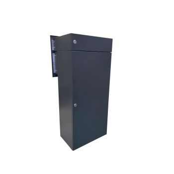 F-05-B XXL Cassetta postale passante in RAL (profondità 30-51 cm)