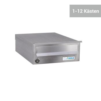 B-Series stainless steel V2A wall-mounted letterbox...