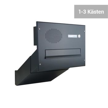 D-041 Wall feed-through letterbox system with intercom...