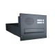 B-042 Wall-mounted mailbox system (1-3-fold) with intercom screen in RAL color