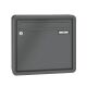 RENZ RS2000 1-fach Aufputzbriefkastenanlage 12L in RAL 7012 Basaltgrau