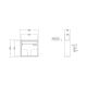 RENZ RS2000 1-fach Aufputzbriefkastenanlage 12L in RAL 7012 Basaltgrau