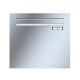 RENZ / Cassetta postale bifamiliare passante a muro con citofono / colore RAL / larghezza frontale: 260 mm / profondità: 270-405 mm / in acciaio - rimuovibile