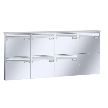 Leabox stainless steel surface mounted letterbox - LEA3