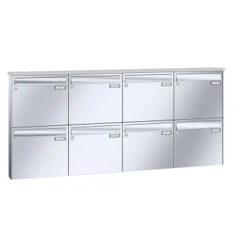 Leabox stainless steel surface mounted letterbox - LEA3