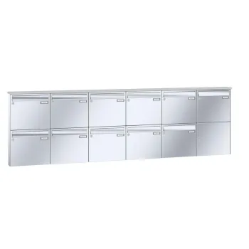 Leabox stainless steel surface mounted letterbox - LEA3