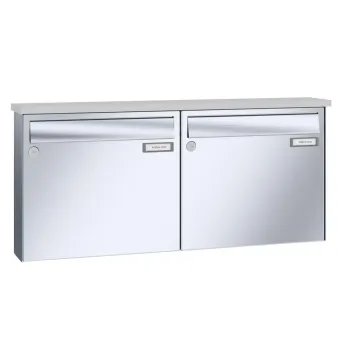 Leabox stainless steel surface mounted letterbox - LEA3